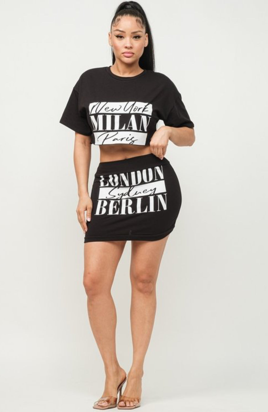 Fashion skirt set
