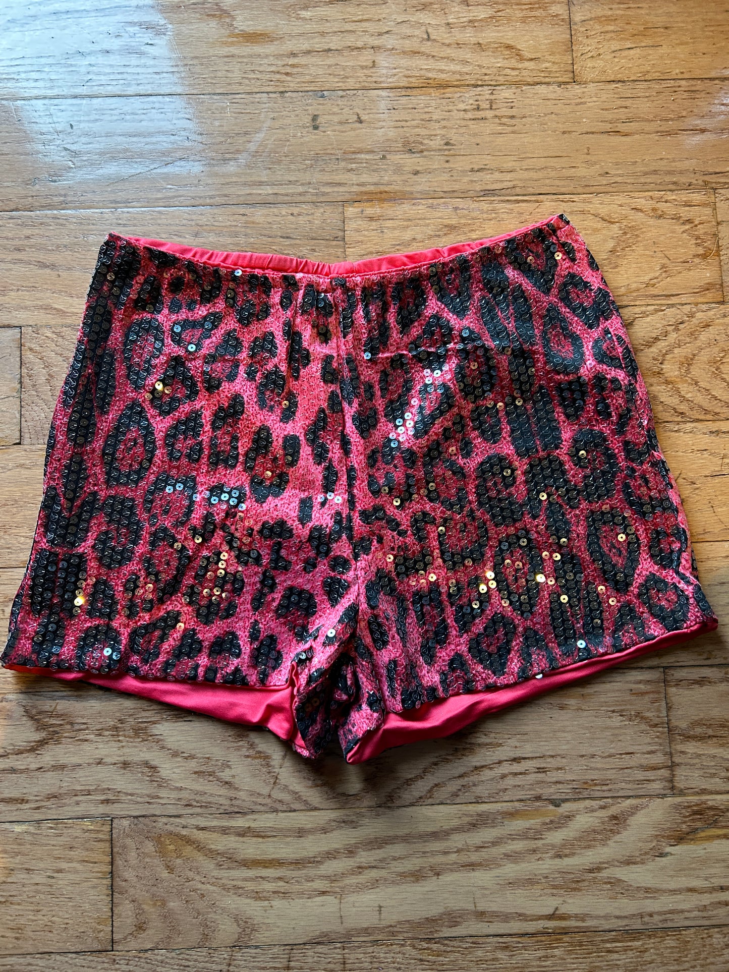 Leopard shorts