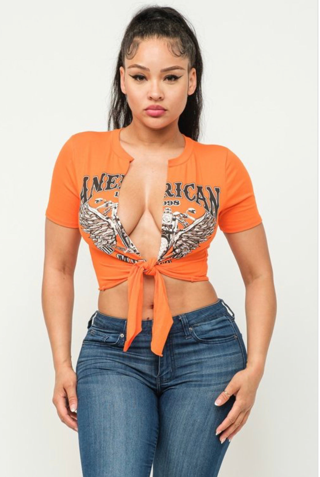 American tie top