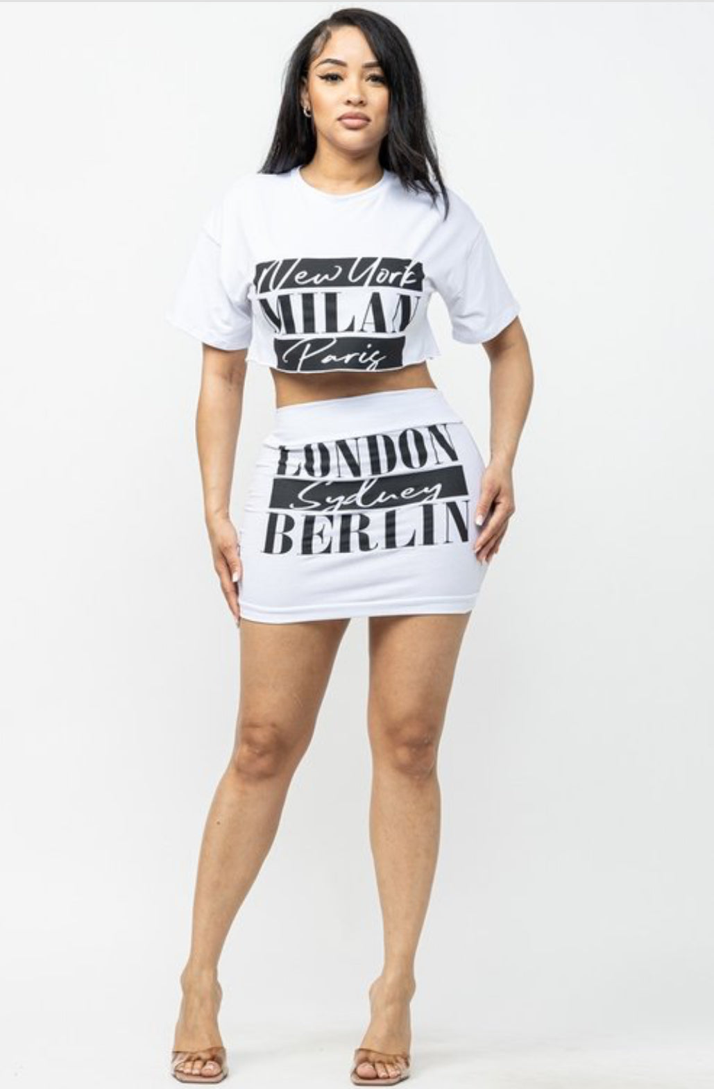 Fashion skirt set
