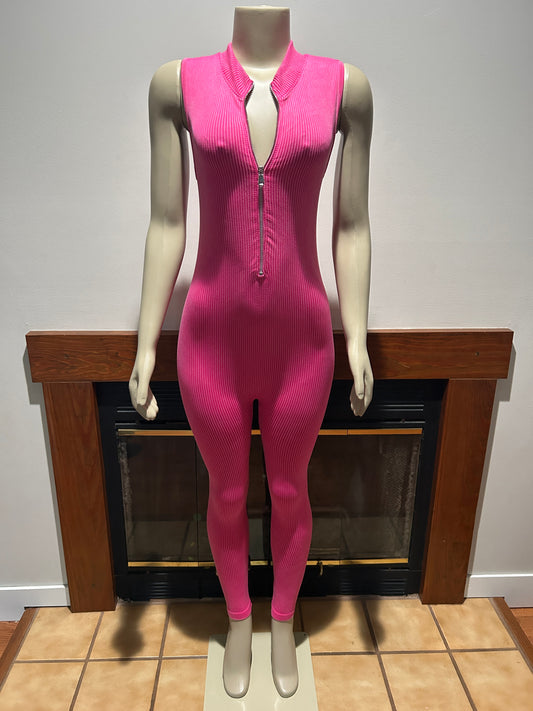 Active sleeveless jumpsuit