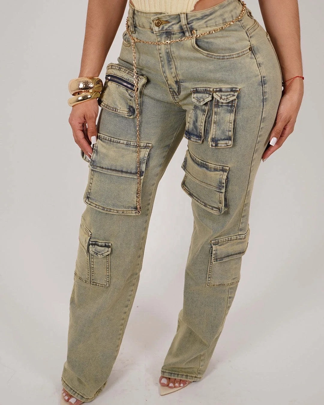 Vintage Cargo Jeans