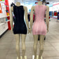 Knitted mini dress